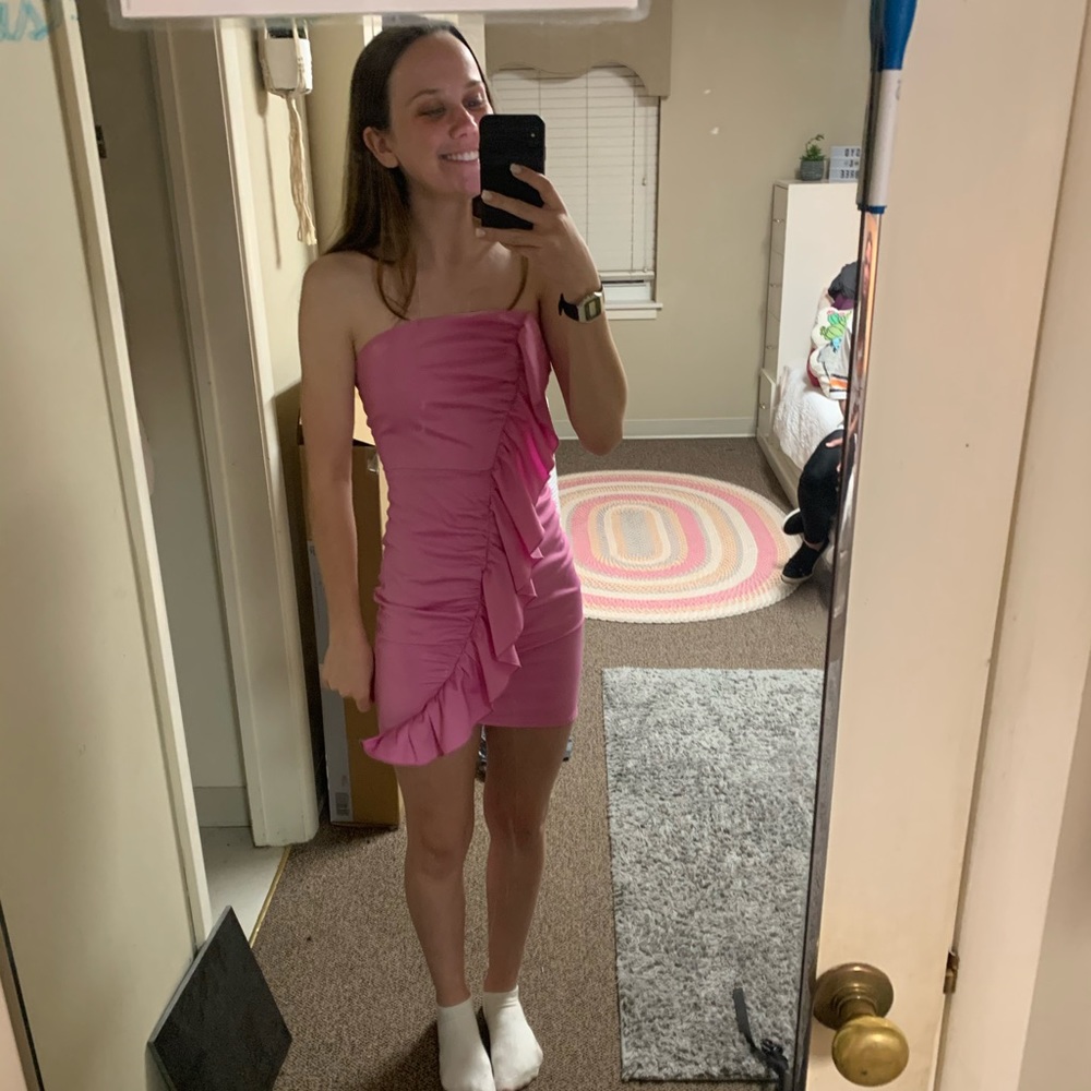 Pink Cocktail Dress! So cute!!